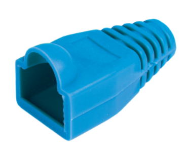 Колпачок изолирующий для разъема RJ45, PVC, синий ITK